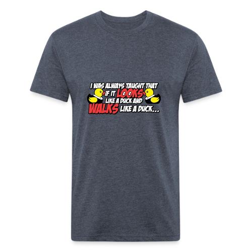 If It Looks Like a Duck - Unisex Poly/Cotton T-Shirt