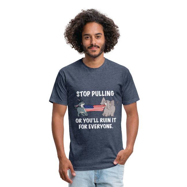 Stop Pulling - White Text