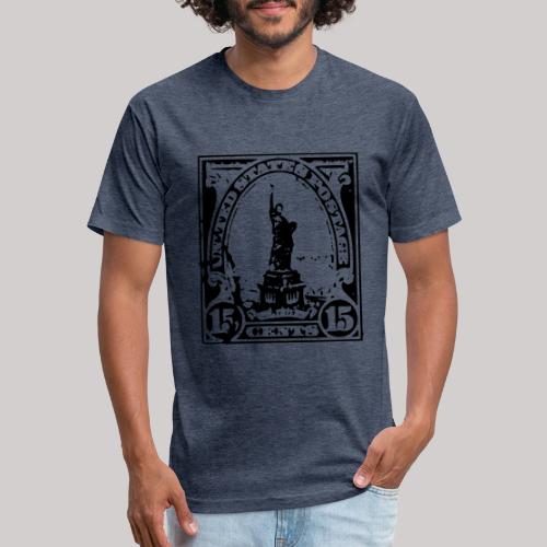 Vintage Postage - Unisex Poly/Cotton T-Shirt