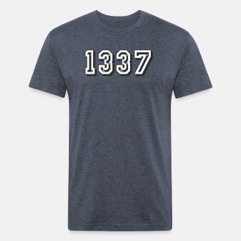 1337 - Fitted Cotton/Poly T-Shirt for men
