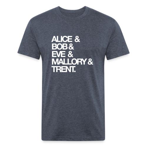 Alice, Bob, Eve... - Unisex Poly/Cotton T-Shirt