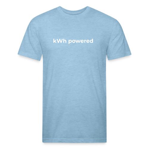 kWh powered - Unisex Poly/Cotton T-Shirt