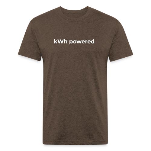 kWh powered - Unisex Poly/Cotton T-Shirt