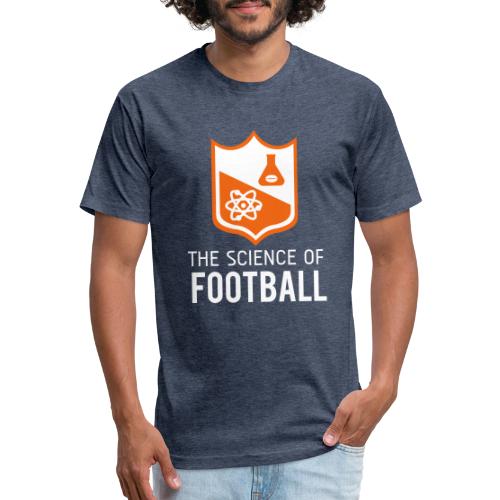 The Science of Football - Fitted Cotton/Poly T-Shirt by Next Level