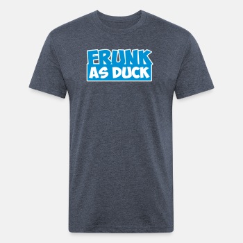 Frunk as duck - Fitted Cotton/Poly T-Shirt for men
