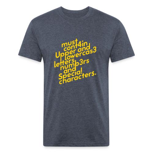 Password Requirements - Unisex Poly/Cotton T-Shirt