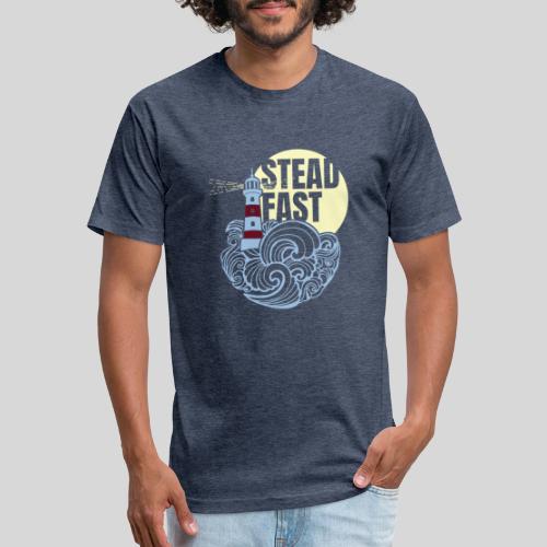 Steadfast - Fitted Cotton/Poly T-Shirt by Next Level