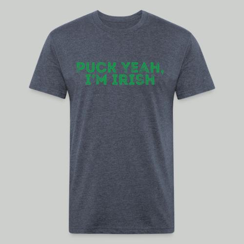 PUCK YEAH, I'M IRISH (Front) - Unisex Poly/Cotton T-Shirt