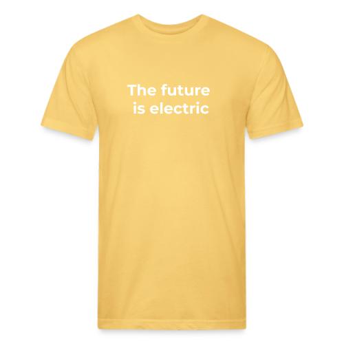 The future is electric - Unisex Poly/Cotton T-Shirt