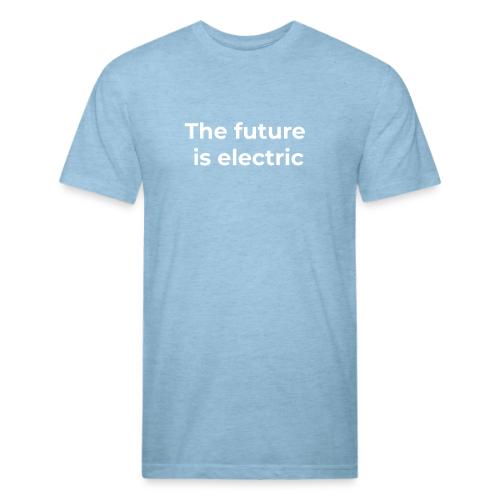The future is electric - Unisex Poly/Cotton T-Shirt