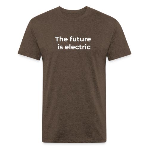 The future is electric - Unisex Poly/Cotton T-Shirt