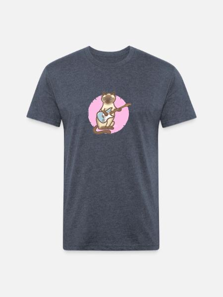 Berry Jar - Unisex Poly/Cotton T-Shirt - heather navy
