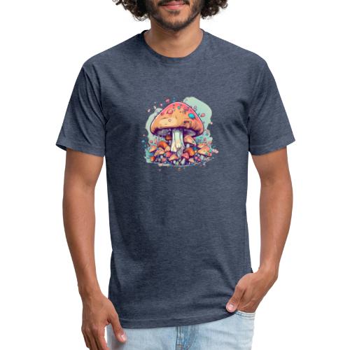 The Fungus Family Fun Hour - Men’s Fitted Poly/Cotton T-Shirt