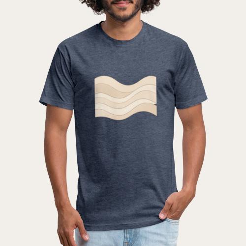 Soft Waves of Calm Relaxation - Unisex Poly/Cotton T-Shirt