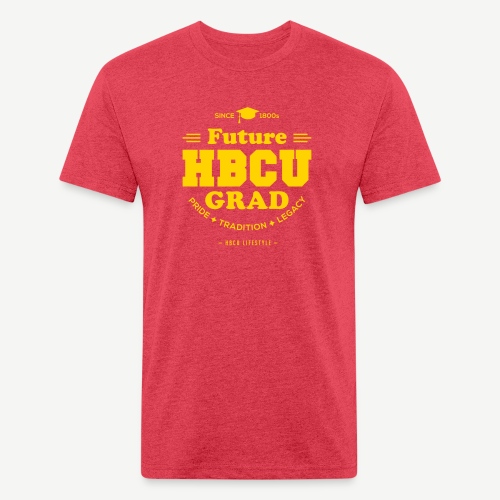 Future HBCU Grad Youth - Men’s Fitted Poly/Cotton T-Shirt