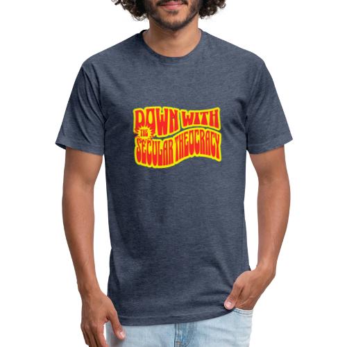 Down With The Secular Theocracy! - Unisex Poly/Cotton T-Shirt