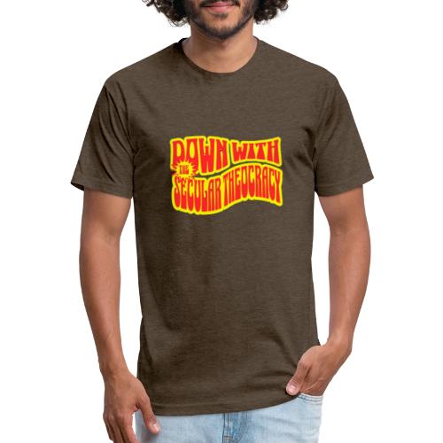 Down With The Secular Theocracy! - Unisex Poly/Cotton T-Shirt