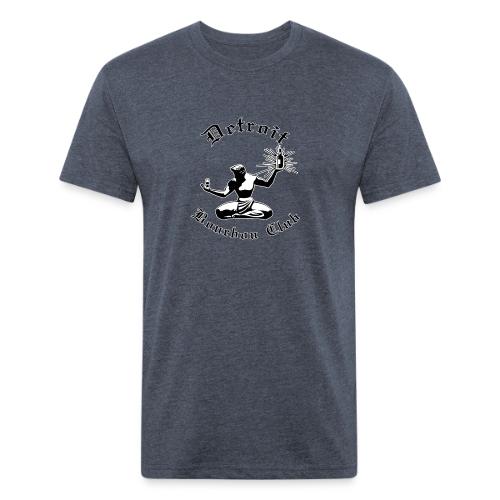 Circle Logo in Black and White - Unisex Poly/Cotton T-Shirt