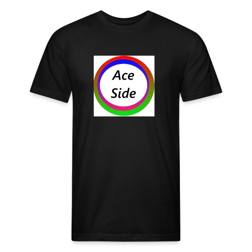 AceSide - Men’s Fitted Poly/Cotton T-Shirt
