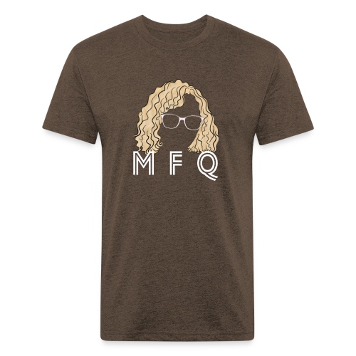 MFQ Misty Quigley Shirt - Fitted Cotton/Poly T-Shirt by Next Level