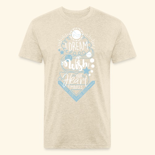 A Dream Is A Wish - Men’s Fitted Poly/Cotton T-Shirt