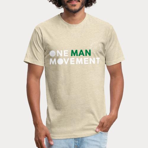 One Man Movement - Men’s Fitted Poly/Cotton T-Shirt