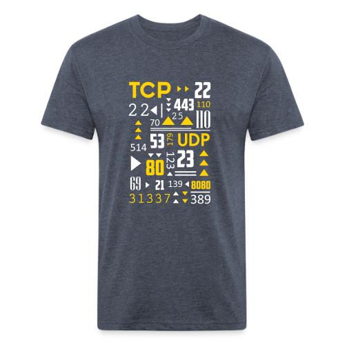 Port Numbers - Unisex Poly/Cotton T-Shirt