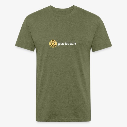 Garlicoin - Men’s Fitted Poly/Cotton T-Shirt