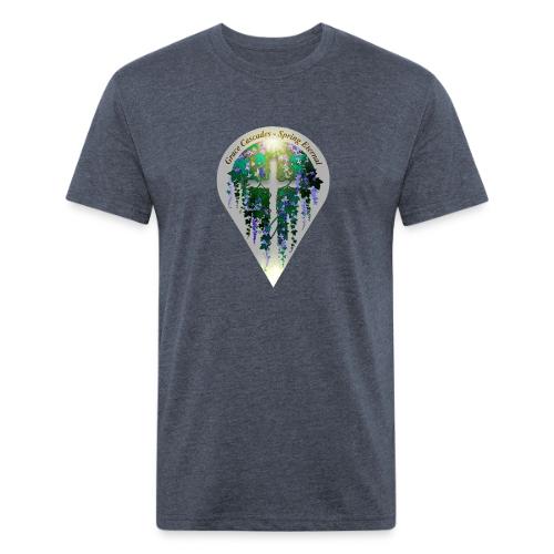 Easter Grace Cascades Vine T Shirt, Renewal Gift - Unisex Poly/Cotton T-Shirt