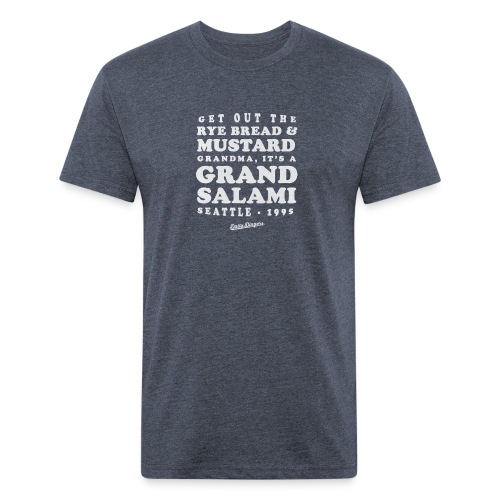 It's Grand Salami Time - Men’s Fitted Poly/Cotton T-Shirt