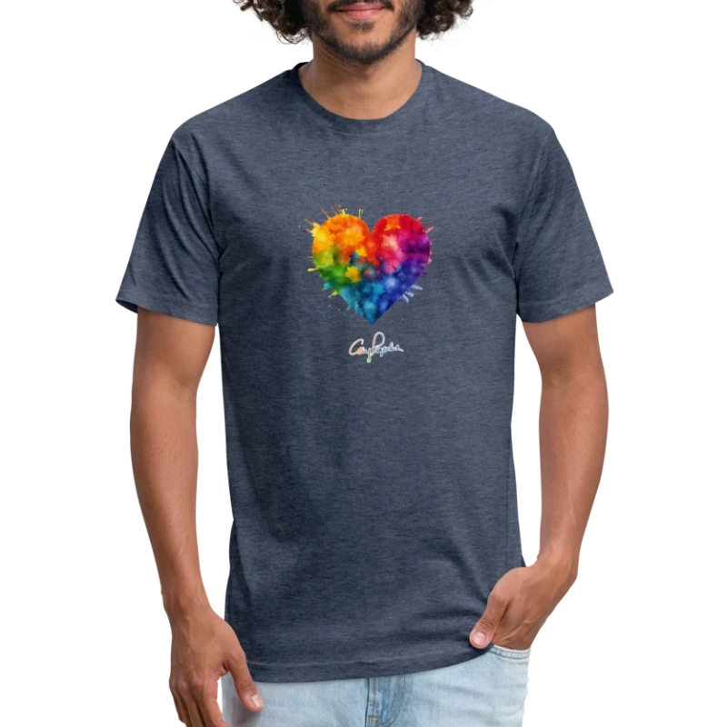 Splash of Pride (2023) - Fitted Cotton/Poly T-Shirt by Next Level
