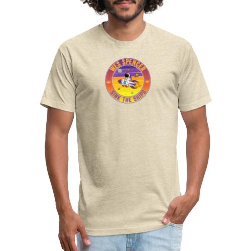 Wes Spencer - Sink the Ships - Men’s Fitted Poly/Cotton T-Shirt