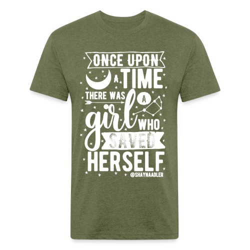 Once Upon a Time - Men’s Fitted Poly/Cotton T-Shirt
