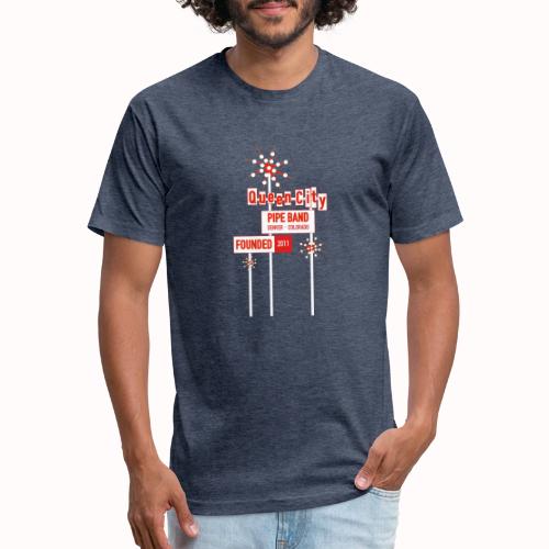 Queen City Fun Center - Unisex Poly/Cotton T-Shirt