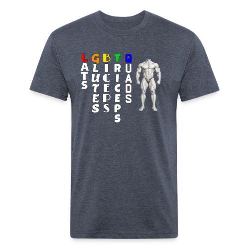 LGBTQ Workout - Unisex Poly/Cotton T-Shirt