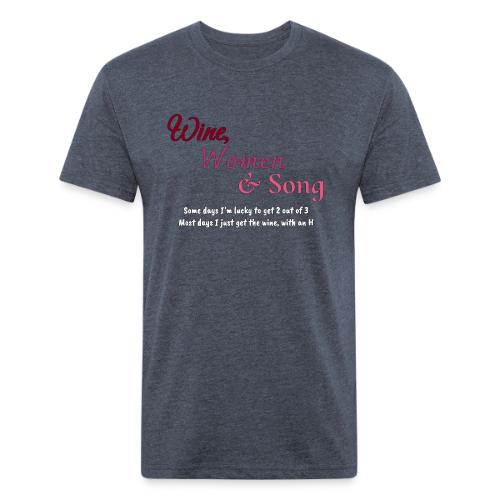 Wine, Women & Song - Unisex Poly/Cotton T-Shirt