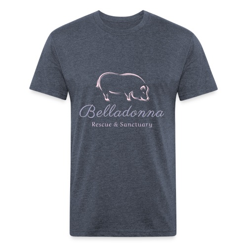Belladonna Original Logo - Men’s Fitted Poly/Cotton T-Shirt