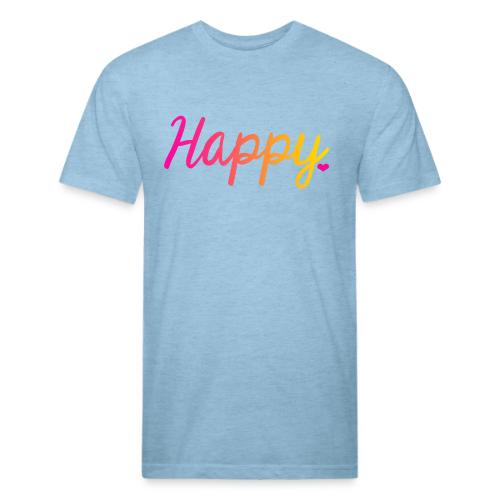 HAPPY - Unisex Poly/Cotton T-Shirt