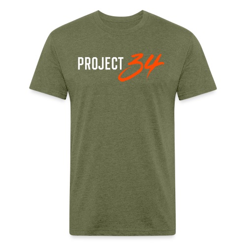 Mets_Project 34 - Men’s Fitted Poly/Cotton T-Shirt