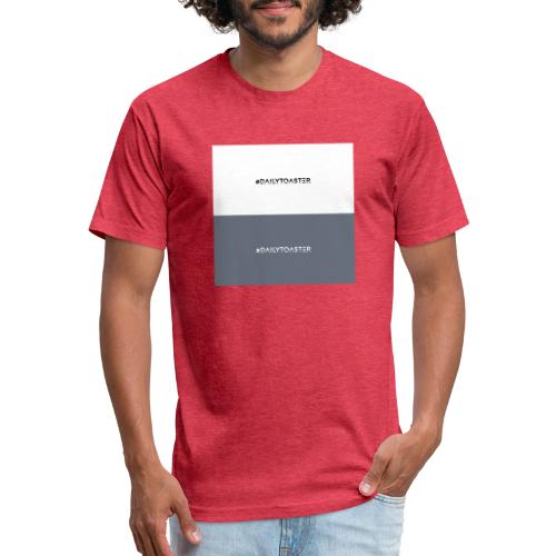 New Dailytoaster Logo - Fitted Cotton/Poly T-Shirt by Next Level