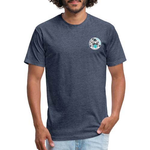 Mitch's Scooter Stuff Maui HI - Men’s Fitted Poly/Cotton T-Shirt