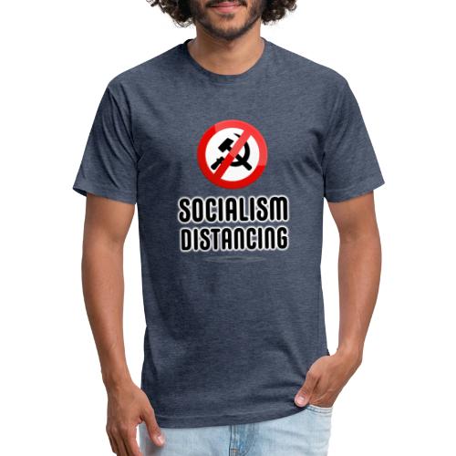 Socialism Distancing - Unisex Poly/Cotton T-Shirt