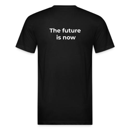 The future is electric/The future is now - Unisex Poly/Cotton T-Shirt