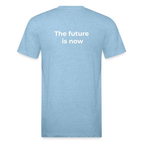 The future is electric/The future is now - Unisex Poly/Cotton T-Shirt