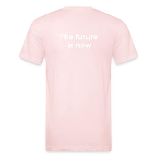 The future is electric/The future is now - Unisex Poly/Cotton T-Shirt