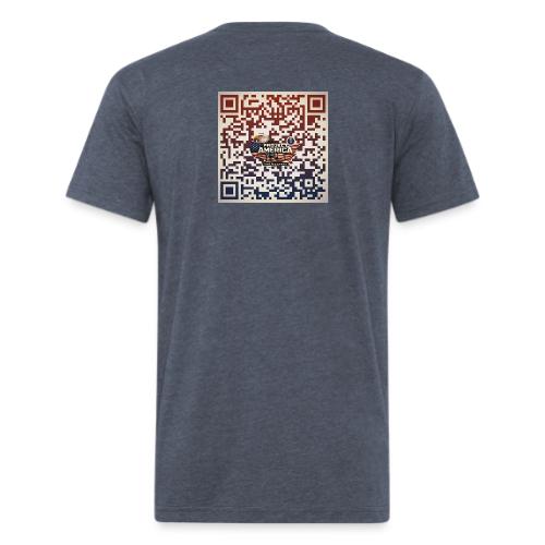 Project America is on the Move...Scan to View! - Unisex Poly/Cotton T-Shirt