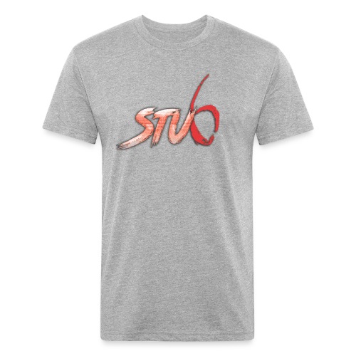 STU6 Logo T-Shirt - Fitted Cotton/Poly T-Shirt by Next Level