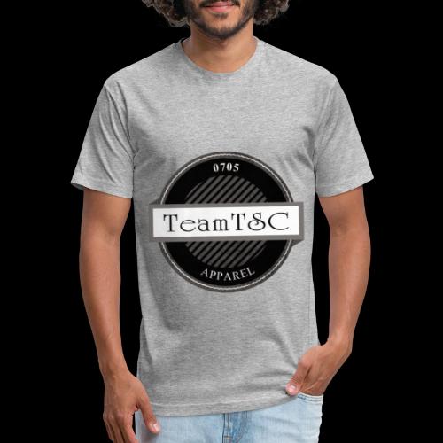 TeamTSC Badge - Fitted Cotton/Poly T-Shirt by Next Level