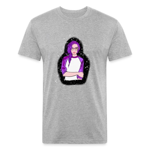 Galaxy girl - Fitted Cotton/Poly T-Shirt by Next Level