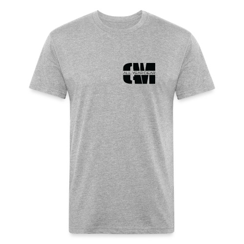 CAM LogoBlack - Fitted Cotton/Poly T-Shirt by Next Level